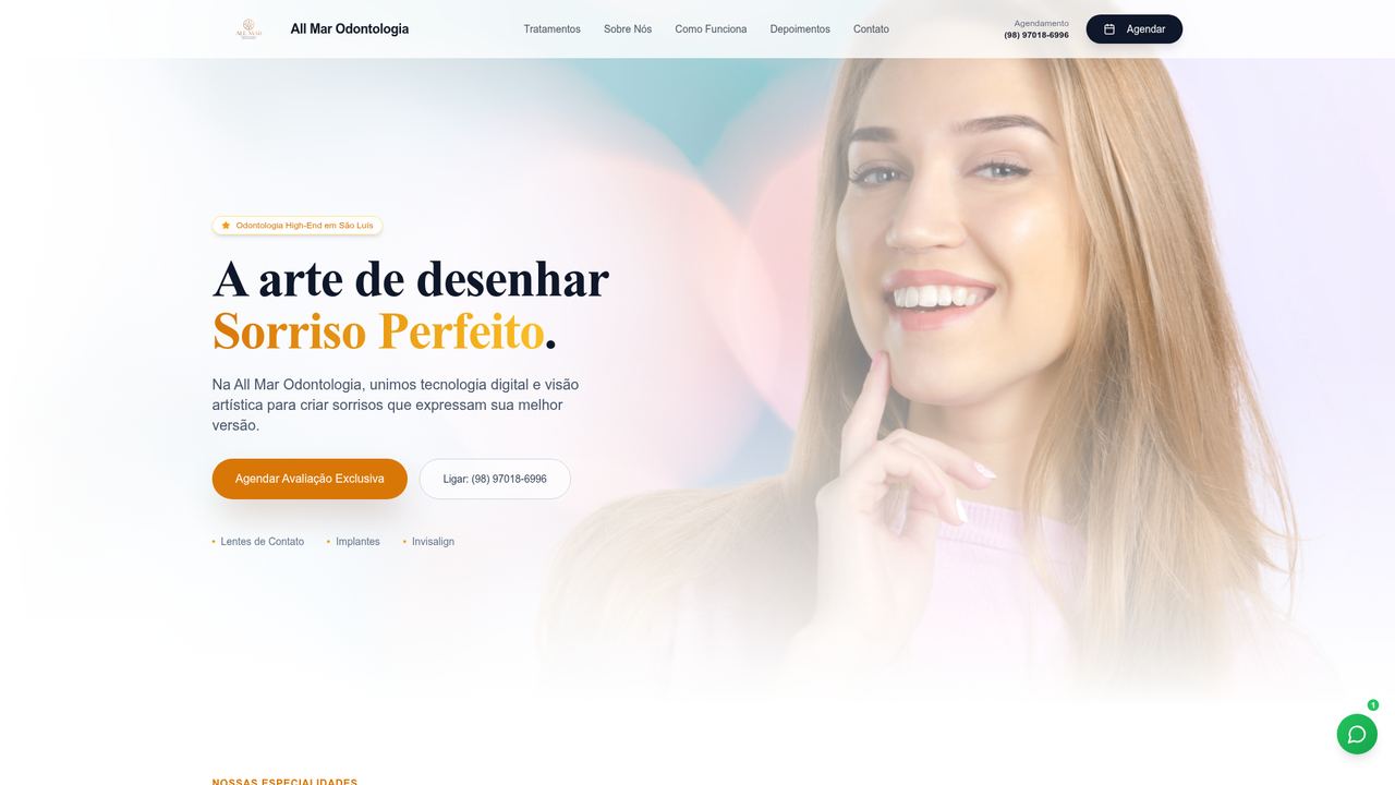 All Mar Odontologia — High-End