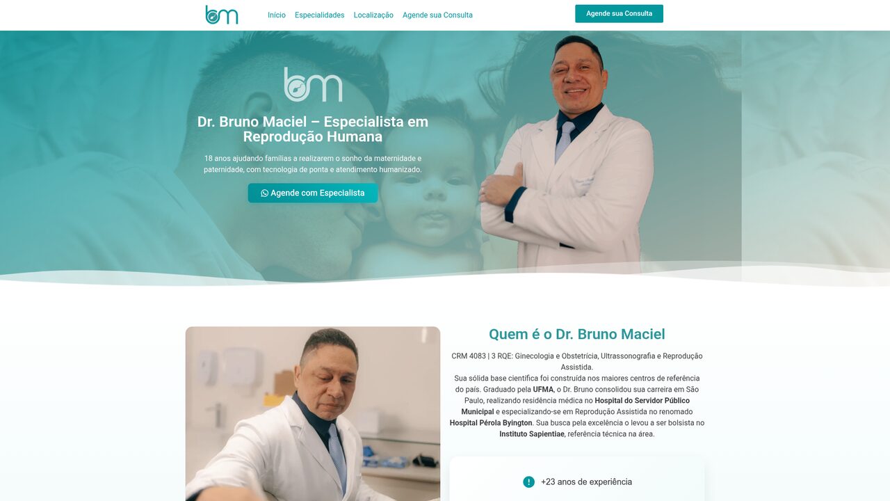 Dr. Bruno Maciel — Reprodução Humana