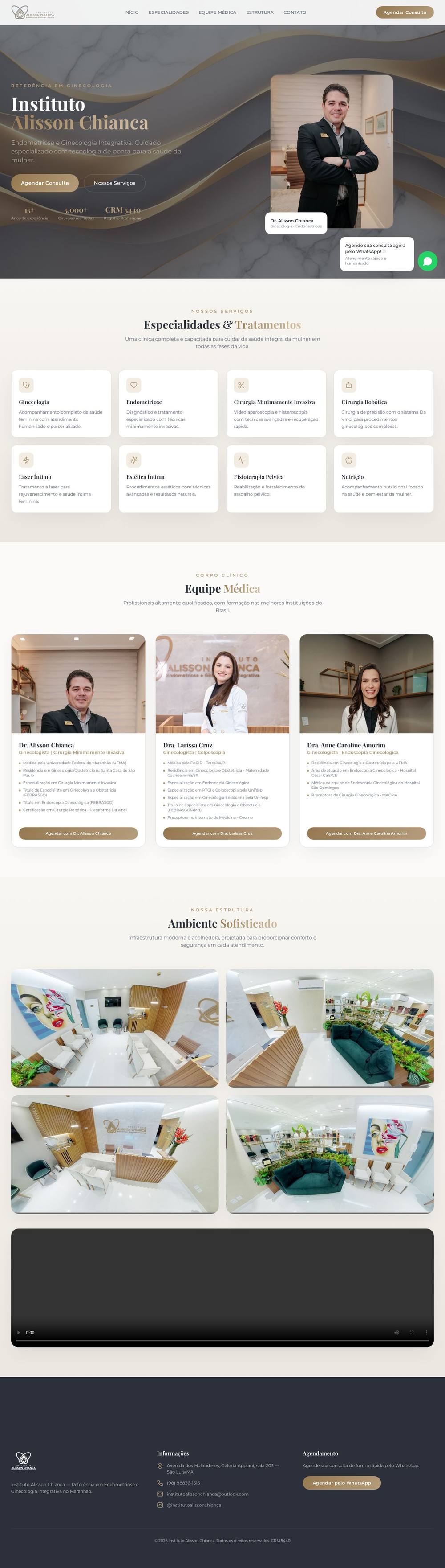 Instituto Alisson Chianca — Ginecologia